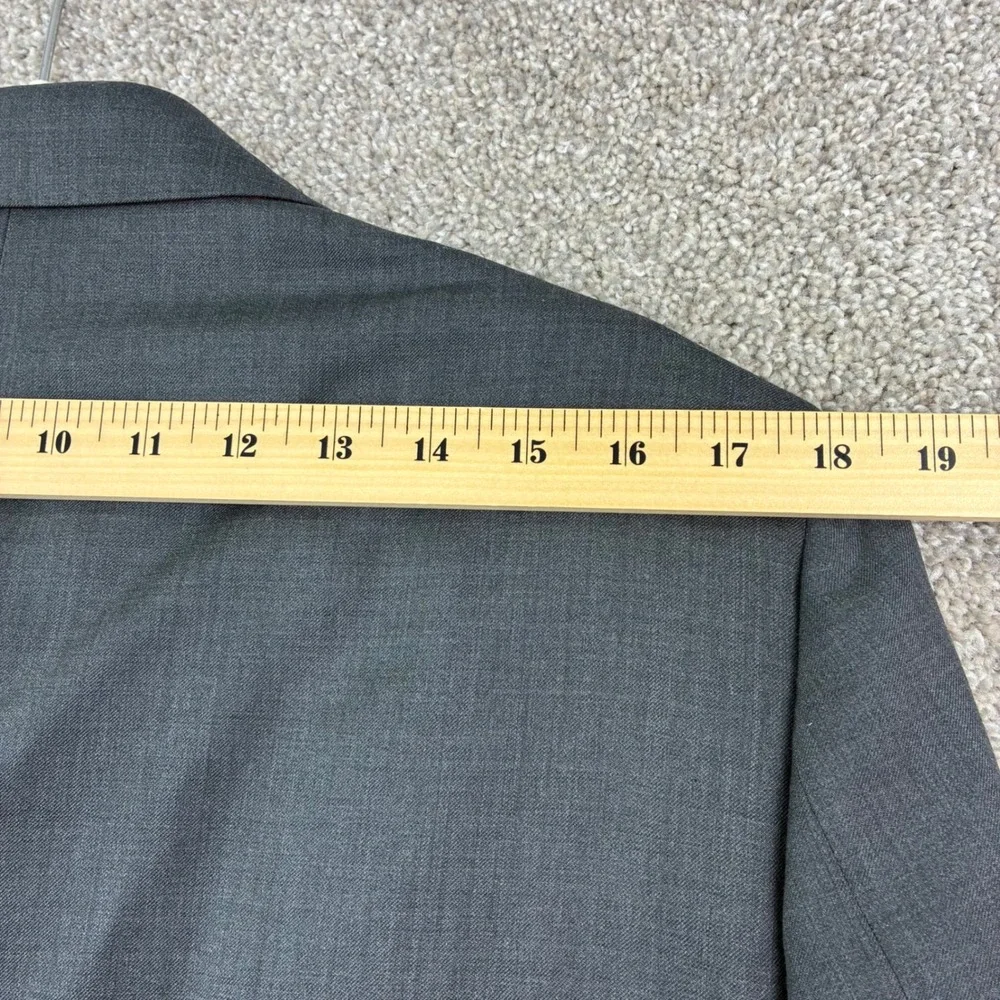 Brooks Brothers Red Fleece Size 42R Gray Wool Blazer Preppy Ivy League Classic